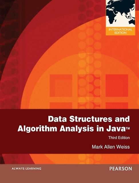 Datastrukturer og algoritmeanalyse i Java - Mark Weiss - Paperback - Engelsk bok - Objektorientert programmering (OOP)