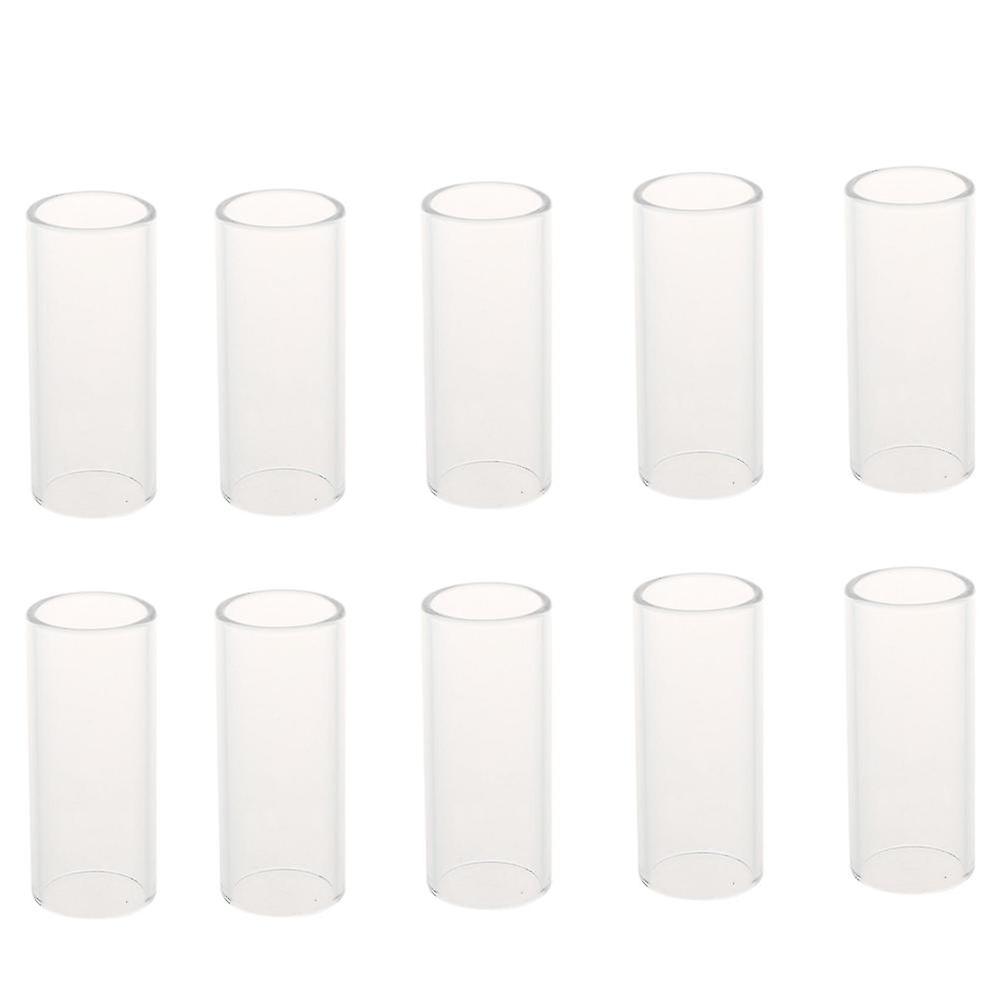 60 x 22 mm plastgitarr slidegitarrflaskhals för elgitarr