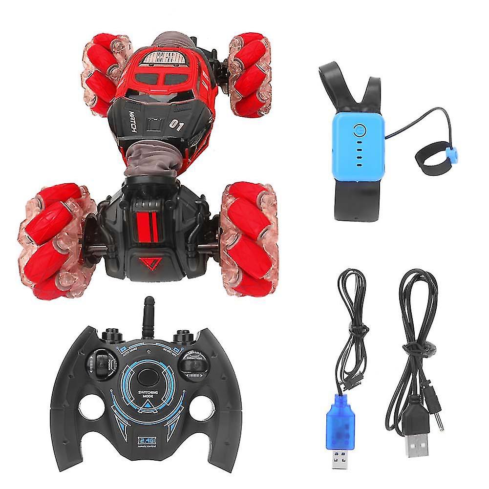 Electric Remote Control 4-wheel Stunt Car Toy Gesture Sensor 1:16 Ud2196ared