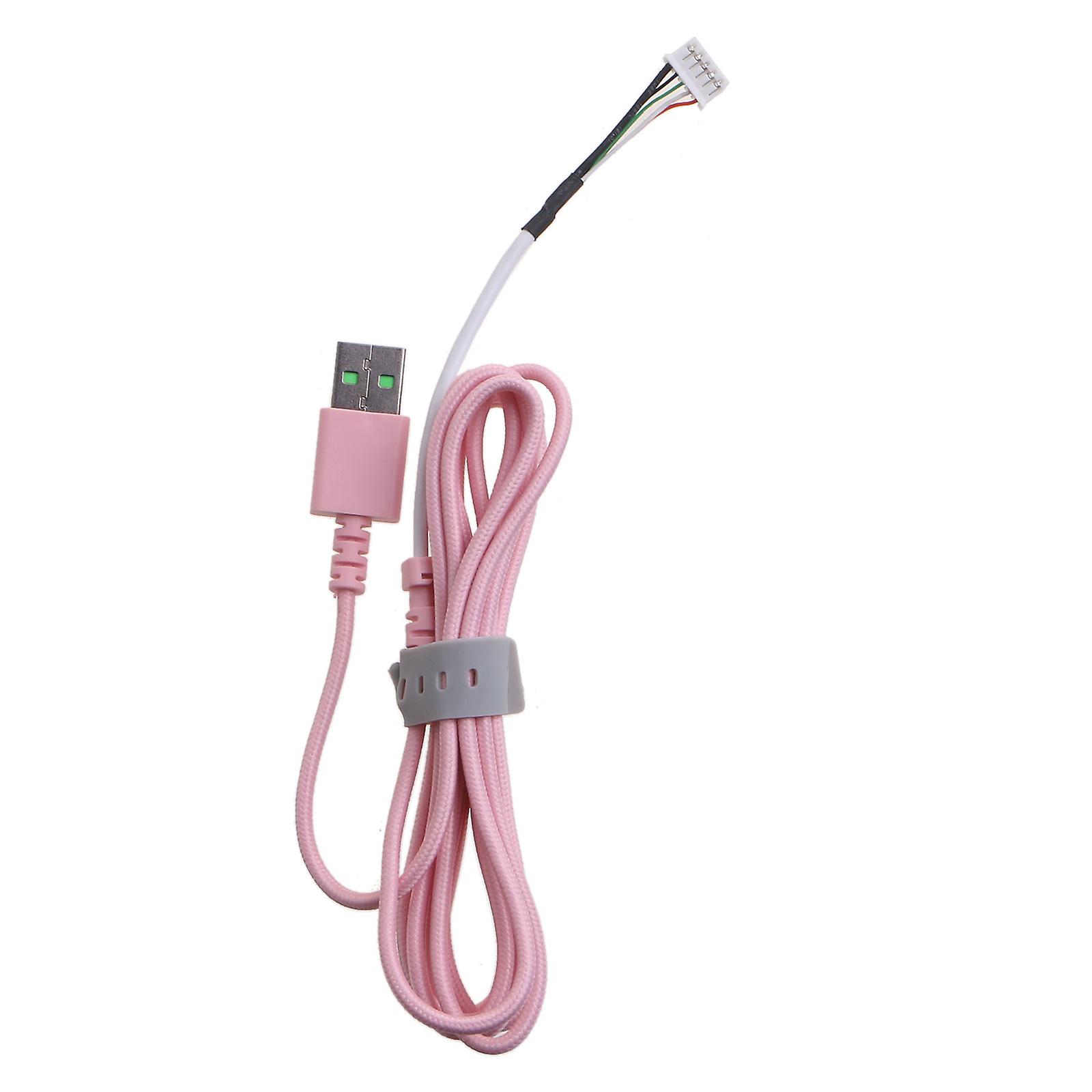 USB Mouse Cable for Razer Basilisk 16000dpi Gaming Mouse Replacement Line 1.8m
