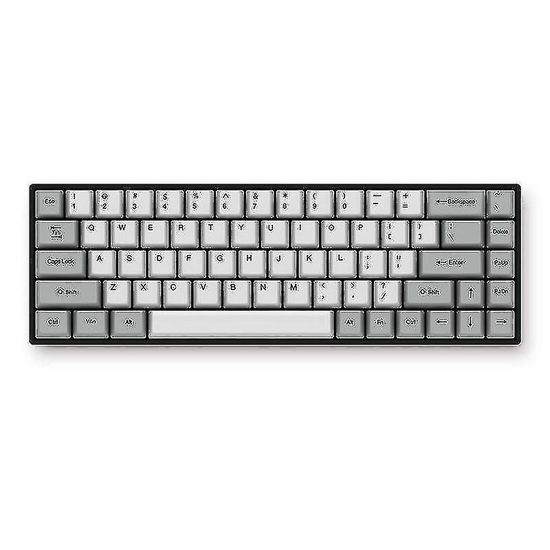 Qwert Silent Wired Mechanical Keyboard Pink Switch