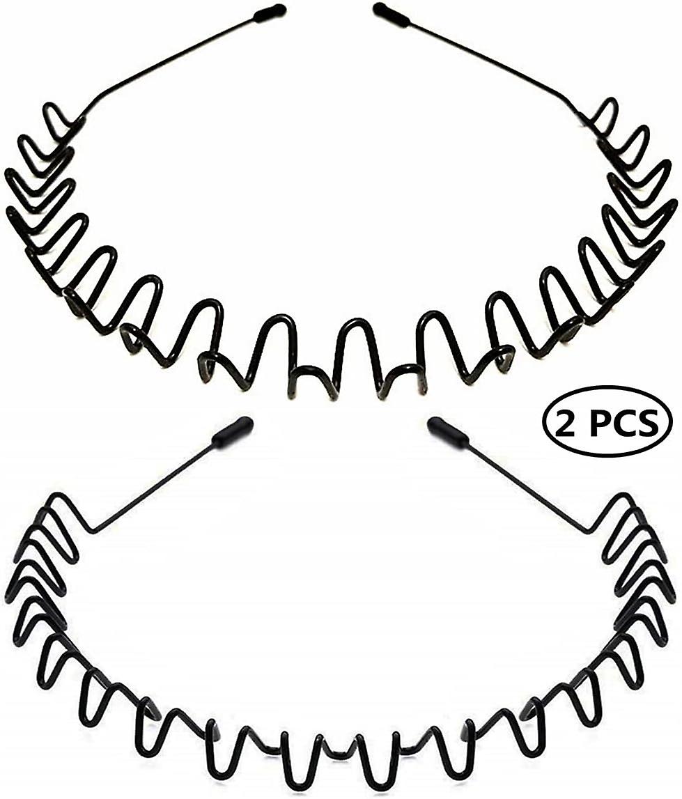 ファッションヘッドバンド メンズレディースメタルヘッドバンド メンズヘアバンド アウトドアスポーツヘッドバンド レディースクリップオンノンスリップスムーズ弾性歯付きコームユニセックスヘアブ