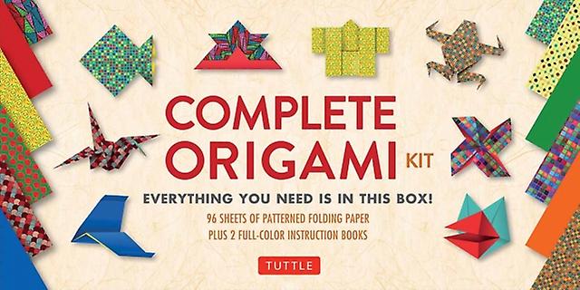Complete Origami Kit Multiplecomponent retail product Book