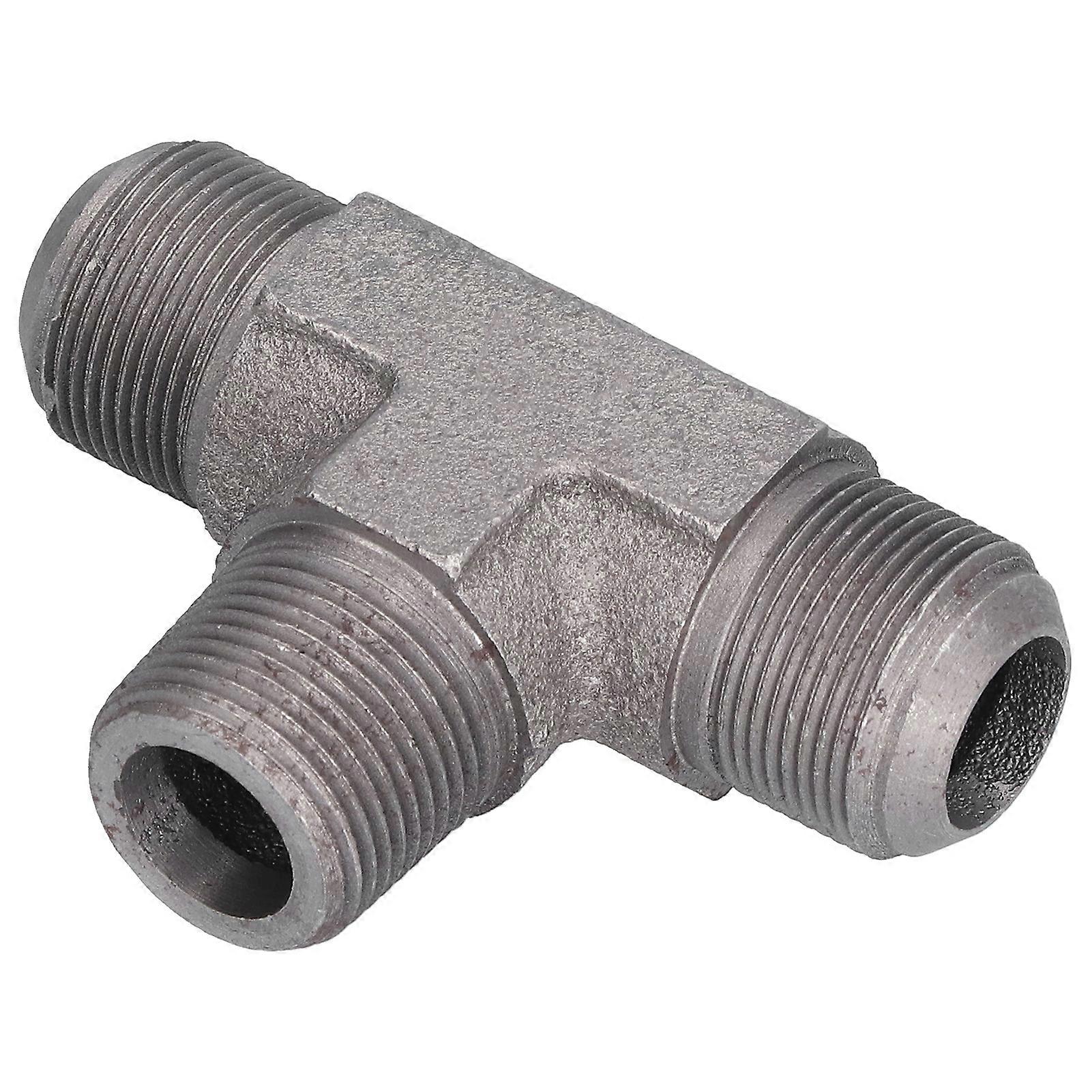 Iron Straight Tee Compression Pipe Fitting for Air Compressors 80