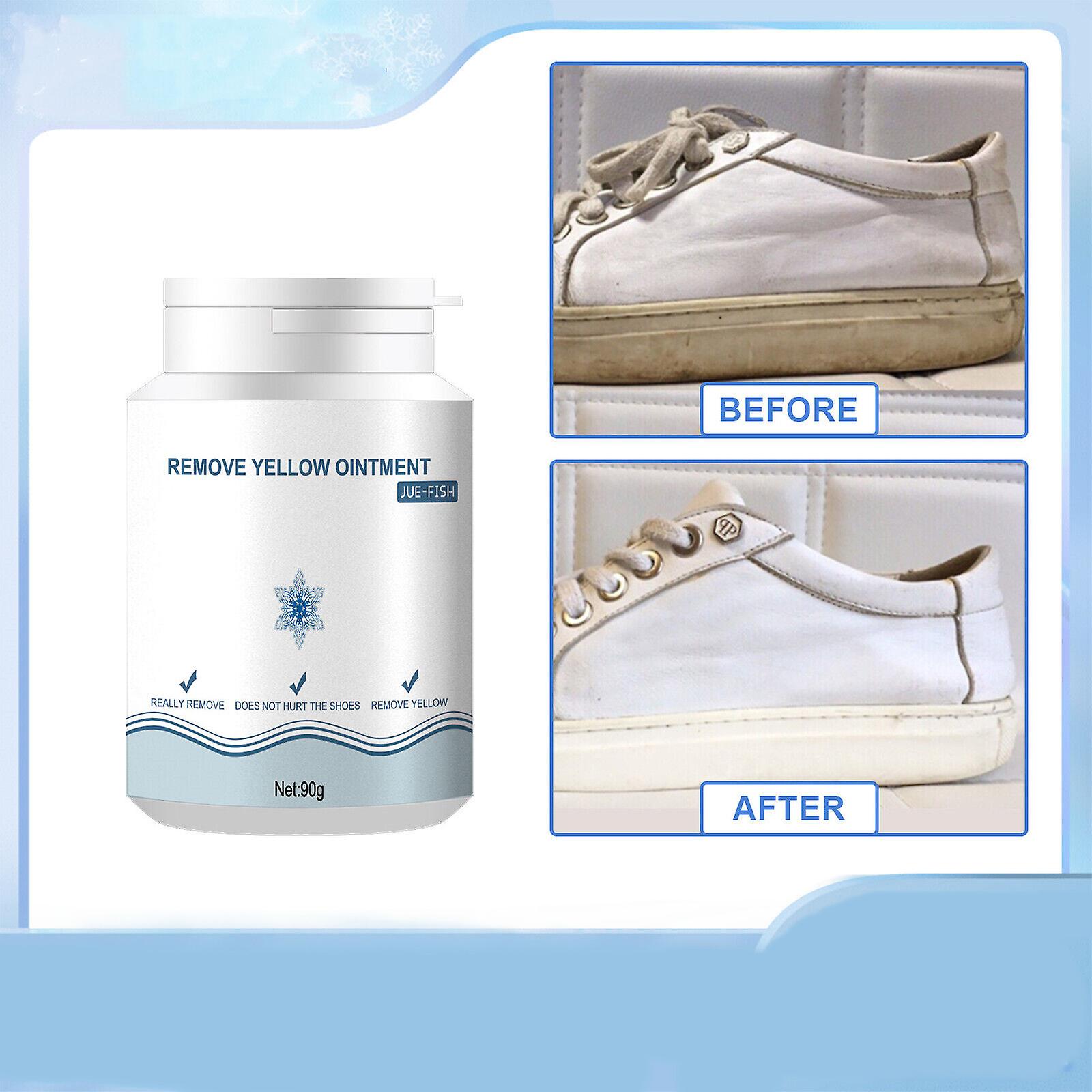 White Shoe Cleaning Gel Remove Yellow Edge Stain Sneaker Shoes Cleaner Gel