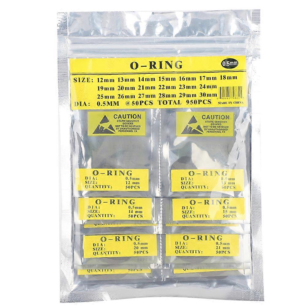 Waterproof Round Watch Gaskets O Ring Rubber Sealing Washers Watch Accessory0.5mm