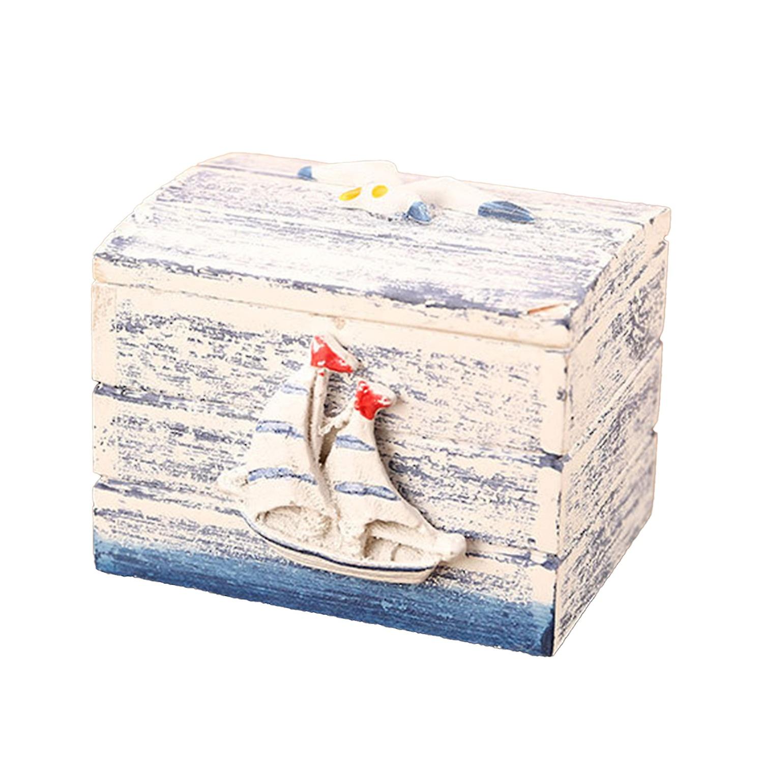 Storage Box Wear-resistant Handmade Durable Wide Applications Eco-friendly Simple Desktop Classic Wo