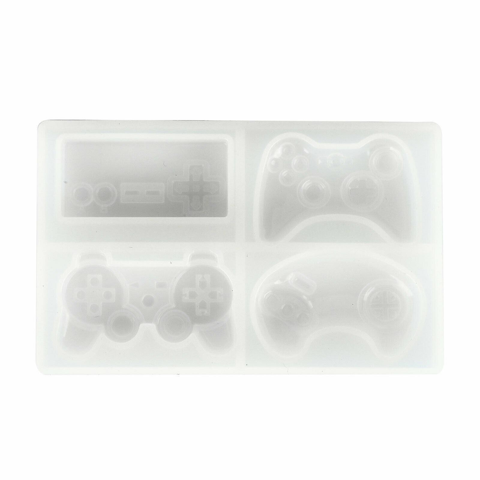 Game Consoles Handle Resin Silicone Molds for Epoxy Mould DIY Making Keychain