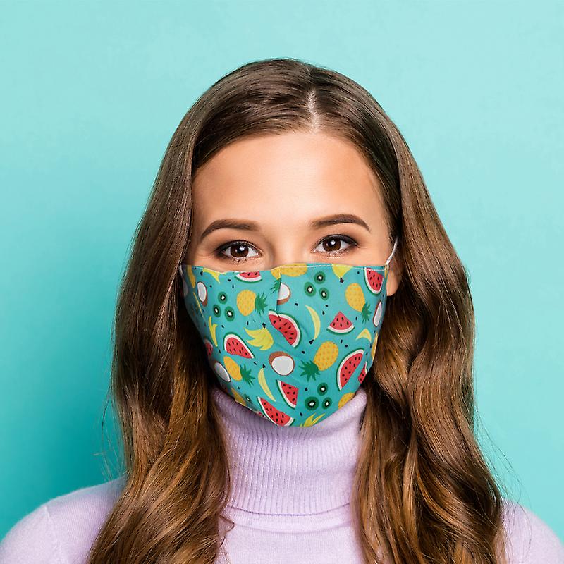 Tropical Reusable Face Covering - Large X 1 Pack