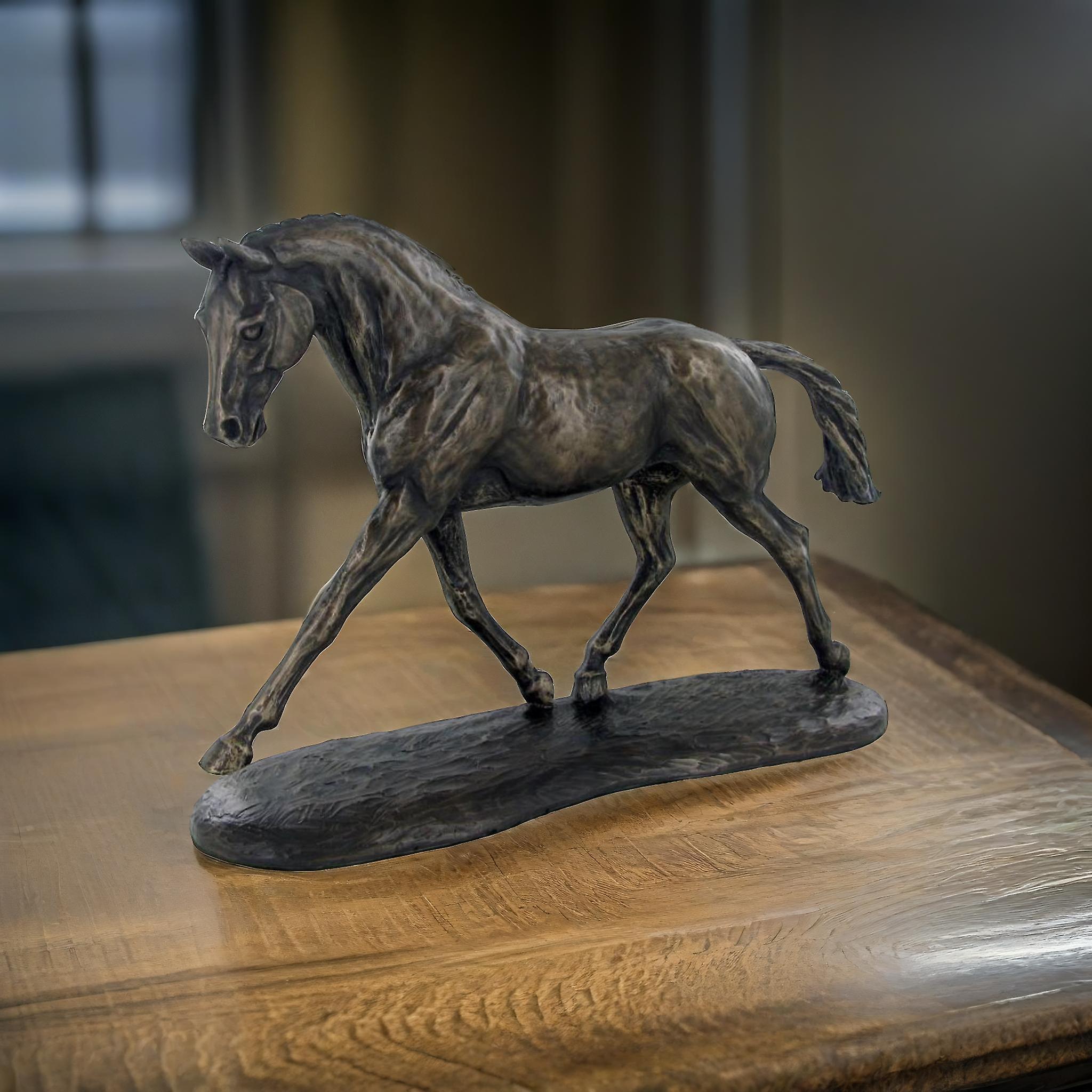 Trotting Warmblood Sculptures & Statues