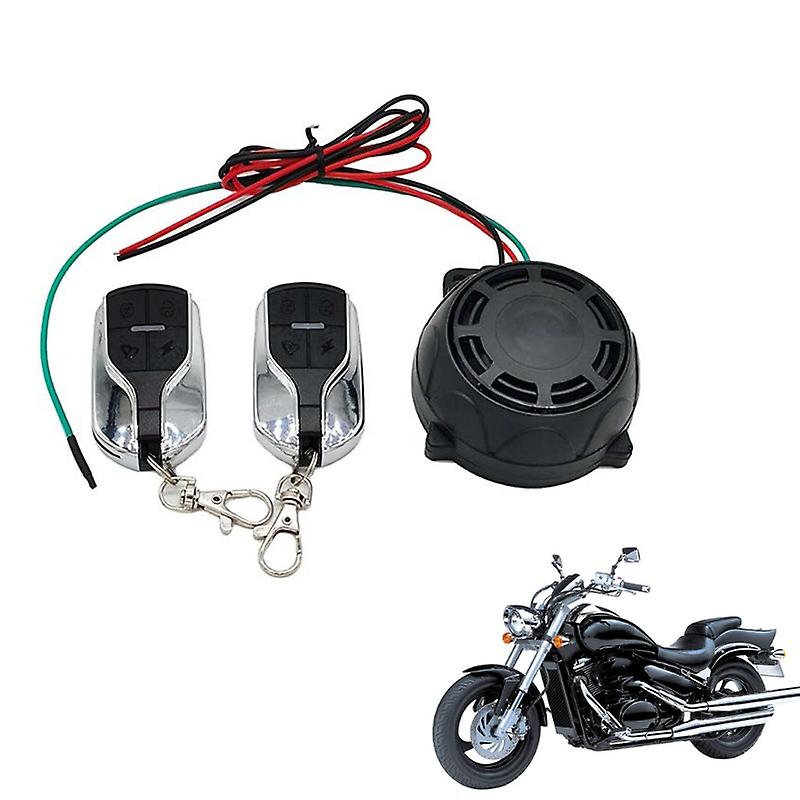 Far-reaching dual anti-theft alarm system Motorcycle security system with sensitive vibration sensor~11276