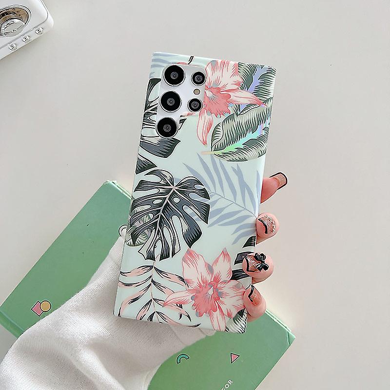 Phone Case For Samsung S20 Plus S22 Ultra S9 S10 A51 A71 A70 A42 Floral Cover