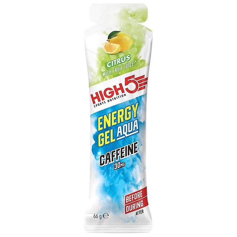 High 5 Energy Gel Aqua + Caffeine Citrus Plus - 66g