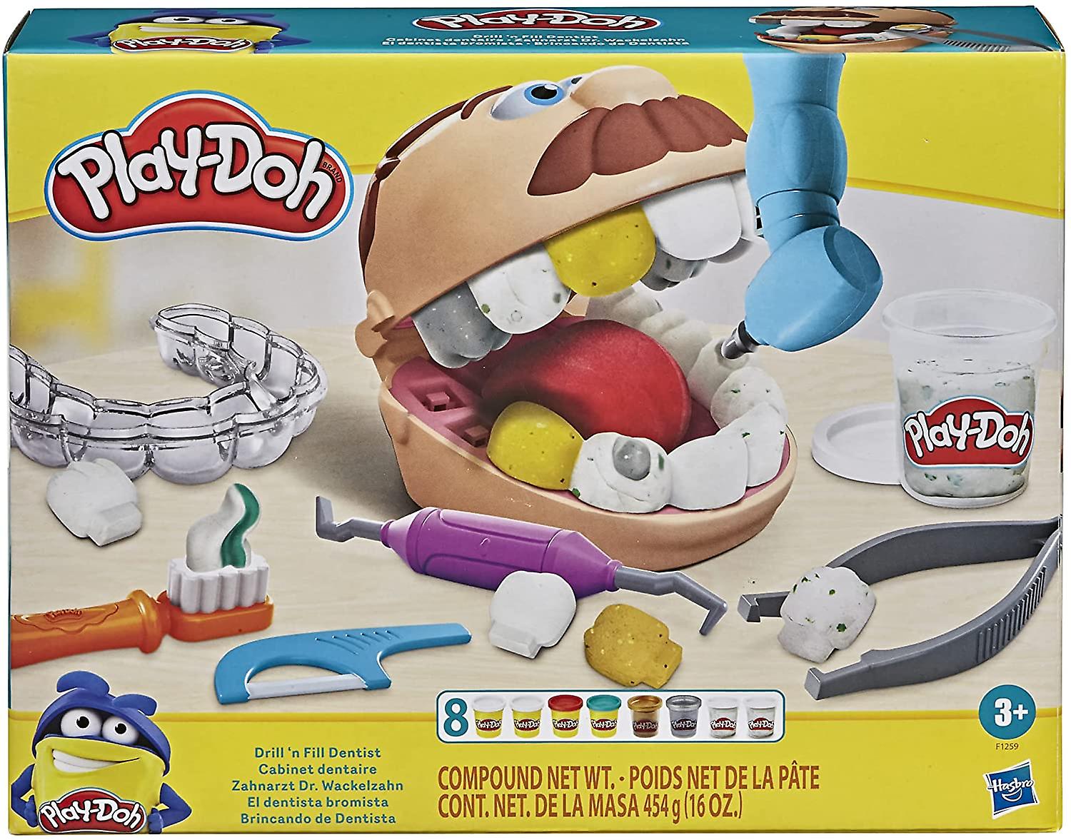 Play-Doh Drill 'n Vyplniť zubára