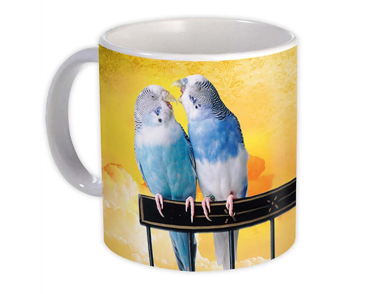 Gift Mug: Parakeet Bird Decor