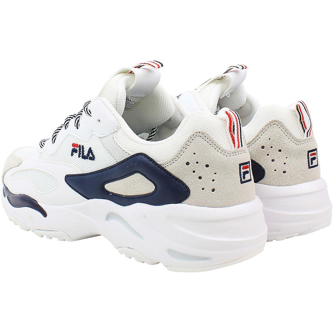 Fila Ray Tracer CB Lace-Up White Synthetic Mens Trainers 1010925