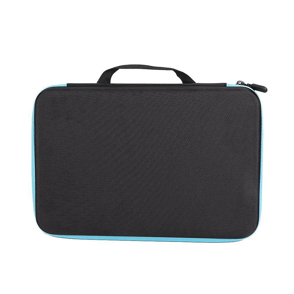 Portable 19 Slots EVA Essential Oil Bottle Organizer Holder Storage Bag Container (Blue)