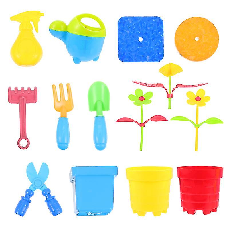 1set Simulated Flower Planting Toy