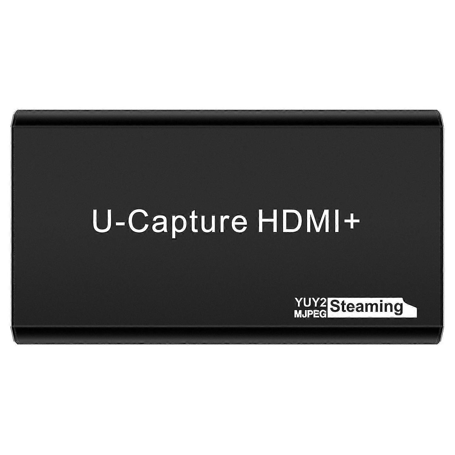 Video Capture Card Driver Free Live Streaming USB 3.0 to HDMI-compatible External Game Capture Card 
