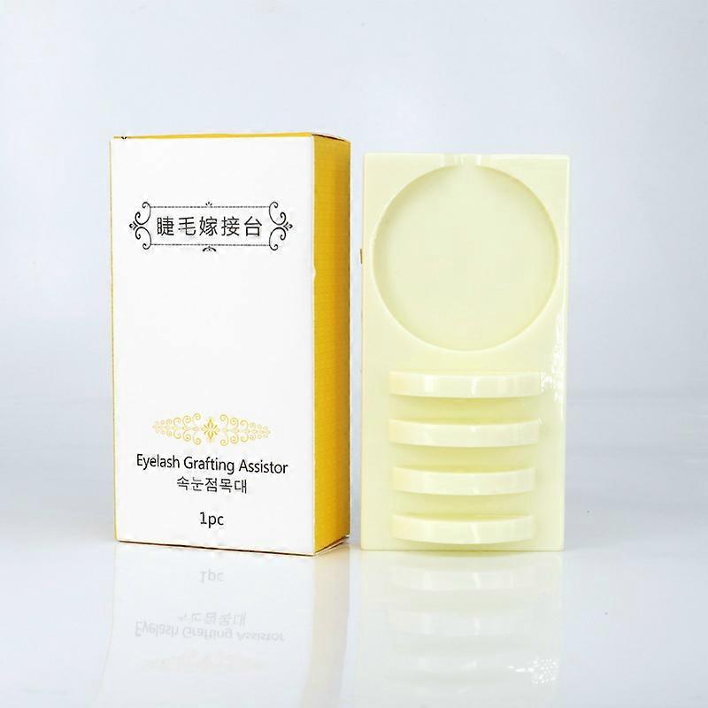 2 In 1 Pad & Tray Stand Cola Eyelash Cushion Eyelashes False Eyelashes Assist Graft Essential Tool