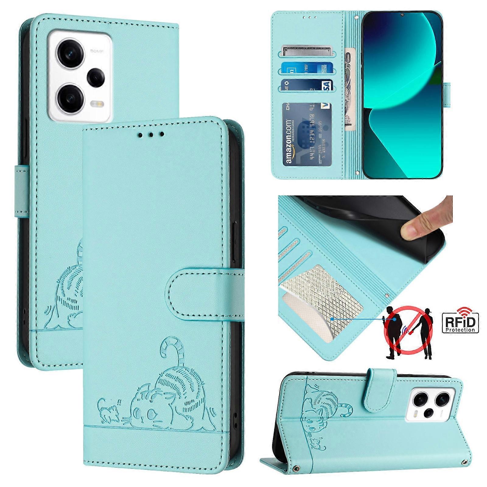 Embossed RFID Case For Xiaomi Redmi Note 12 Pro 5G Global