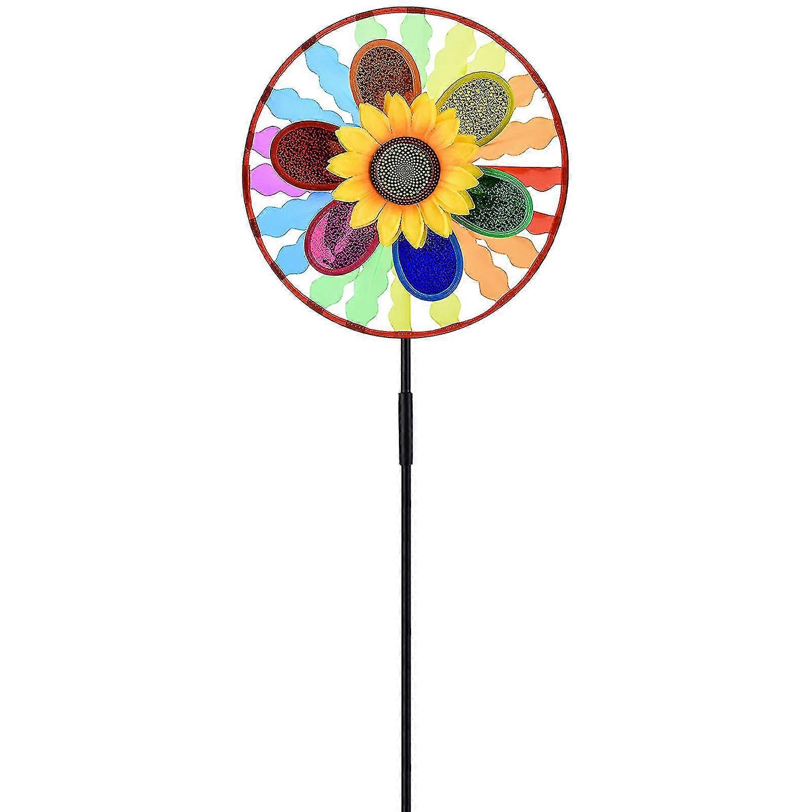 Garden Decorations Sunflower Windmill Party Windmill Sunflower Windmill Tw
