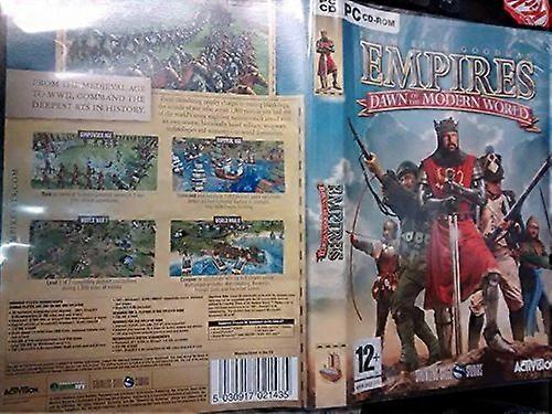 Empires Dawn of the Modern World (PC CD) - New & Sealed