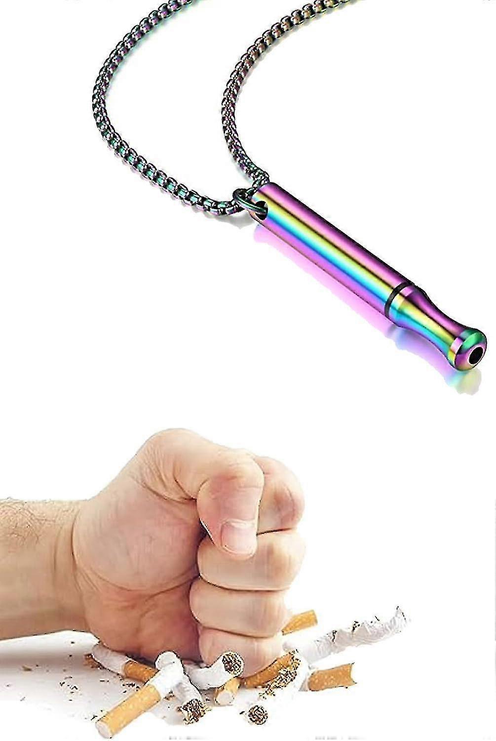 להפסיק לעשן שרשרת - חרדה Vape שרשרת עבור תרגילי נשימה, מתנה חג המולד
