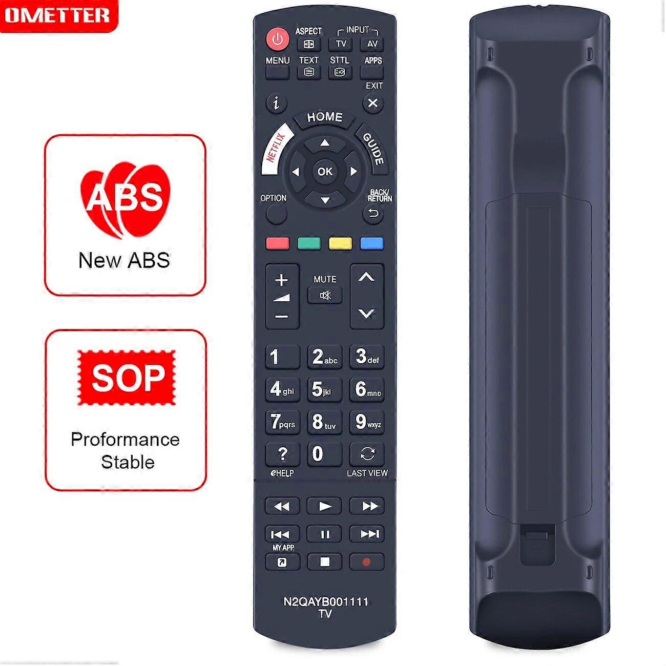 New N2QAYB001111 Replaced Remote Control fit for Panasonic TX-49EXW604 TX-55EX600B TX-55EX600E TX-55EX603
