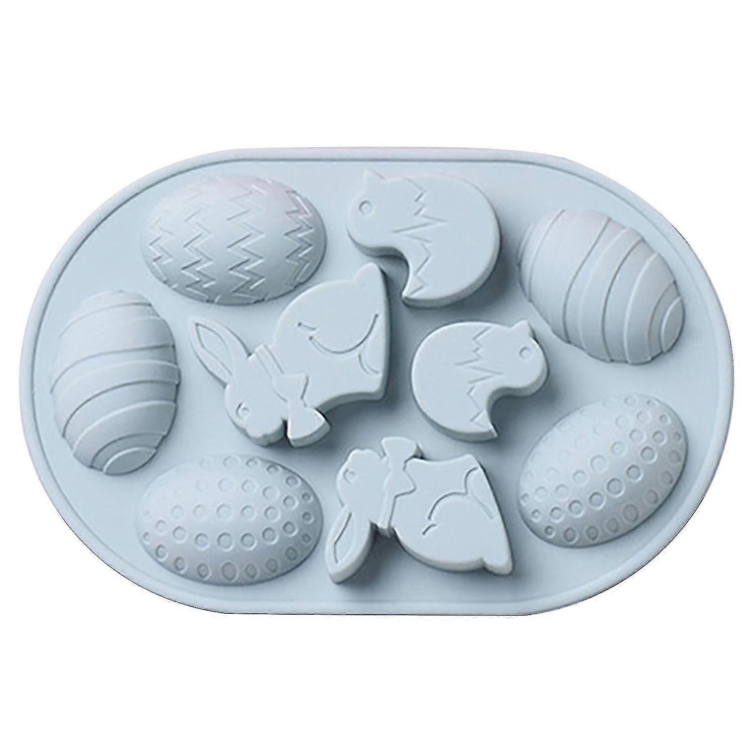 Rabbit Silicone Mold Easter Day Series Chocolate Baking Epoxy Mold