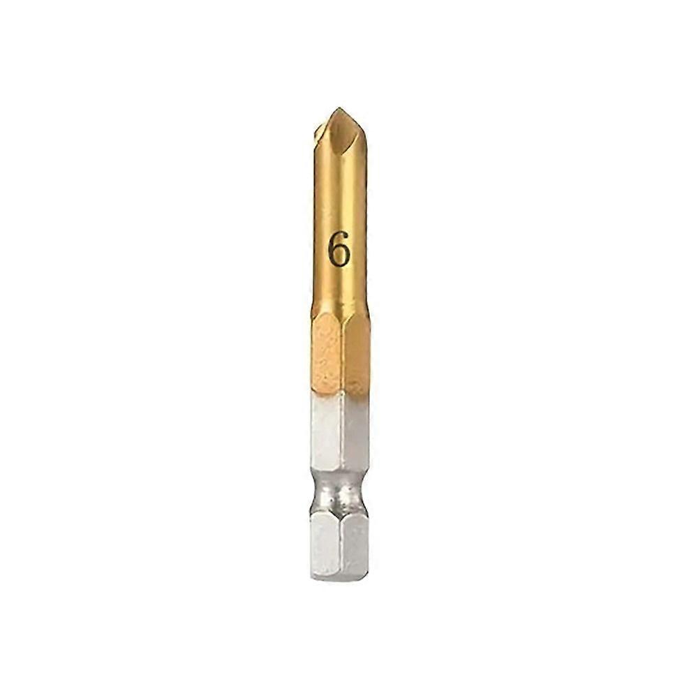 Tool Opener 5 Flute Countersink HSS Boring Drill Bit 6mm-19mm Chamfer Hex Shank Counter Sink Drill Bit Wood Chamfering Cutter