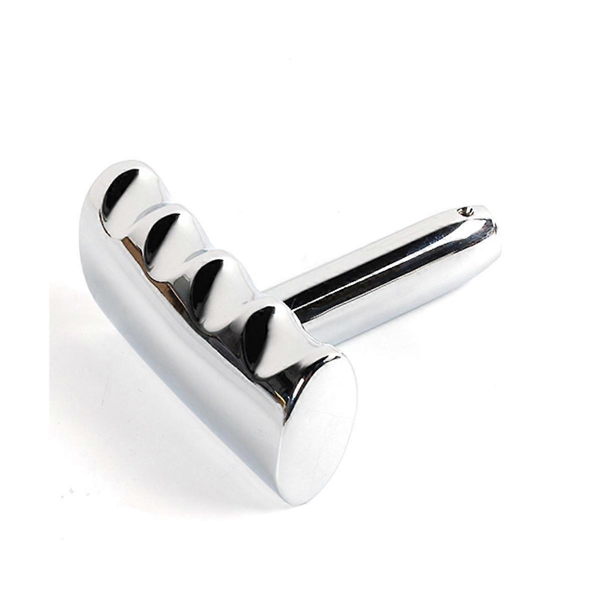 Aluminum Alloy T-Handle Shifter Shift Knob Gear Shift Lever for Charger Compass Silver