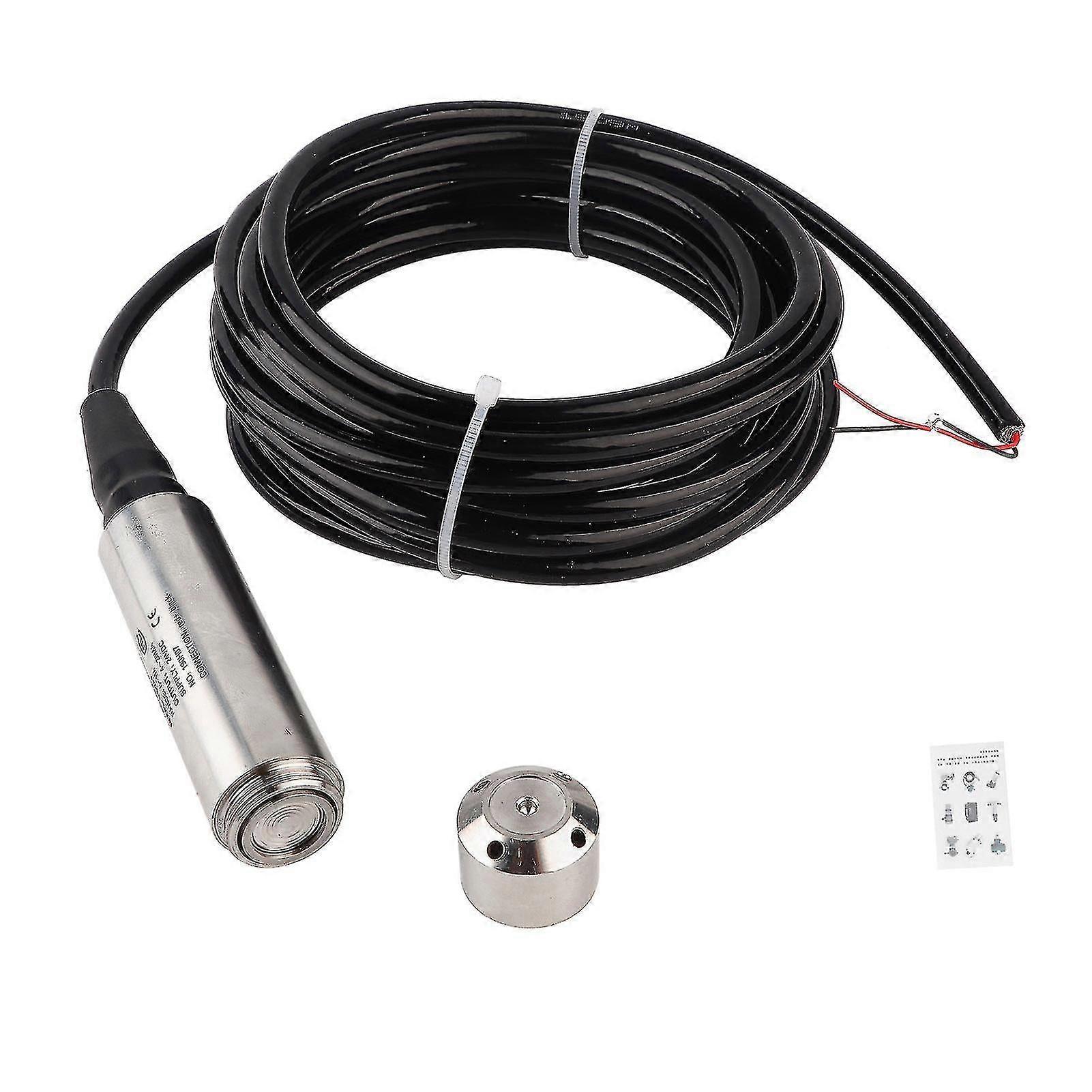 Yb2jf liquid level transmitter 5m cable water level sensor detector 1232vdc 420ma(07m )