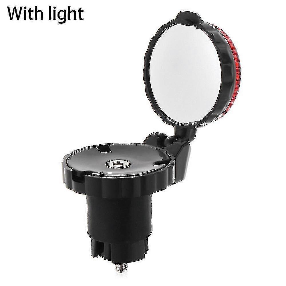 Small Rotary Folding Cycling Bicycle Mirror Handlebar Rearview Mirror Handle Plug Reflector Special Road Mtb Bike Accessories-k