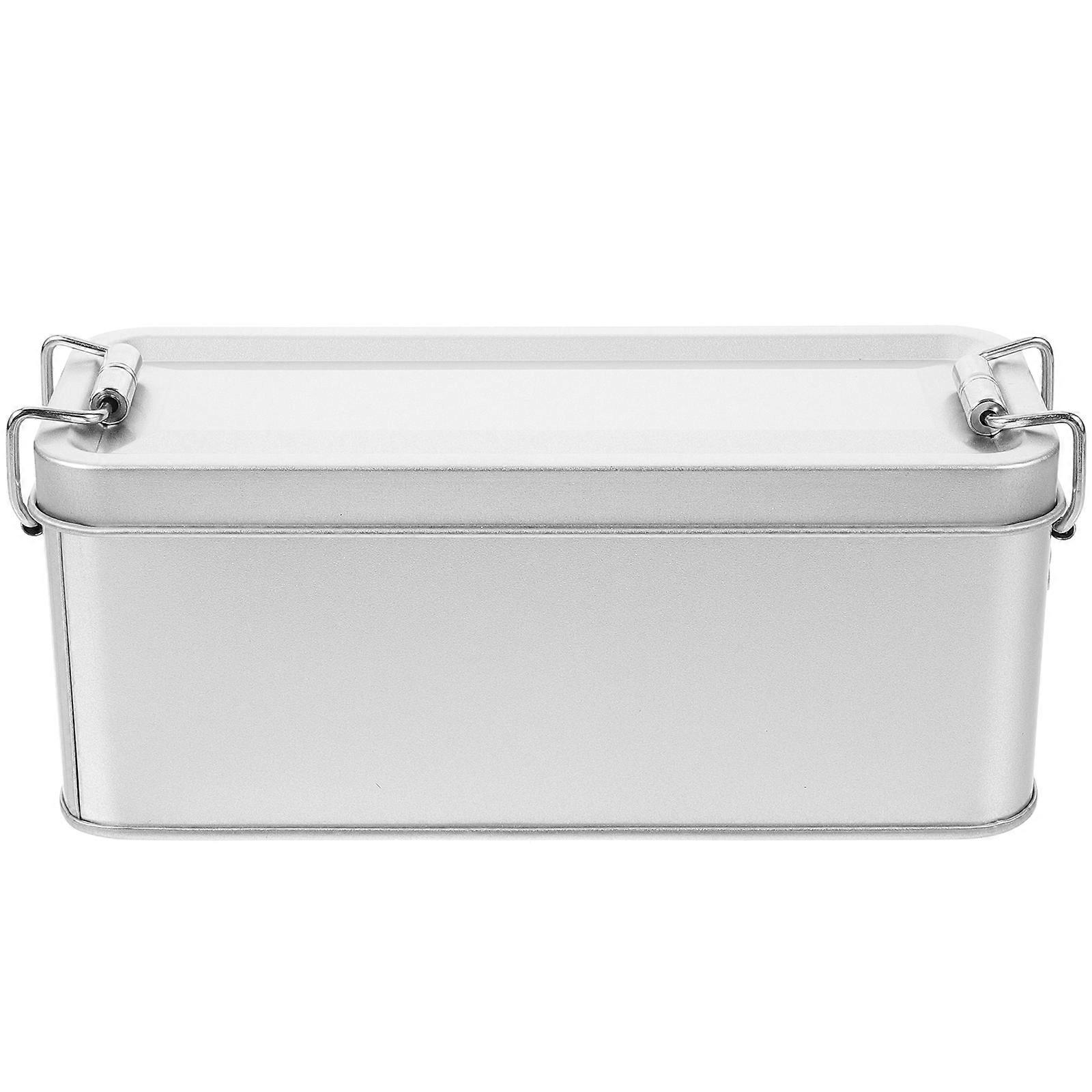 Cookie Gift Box Decorative Cookie Tin Creative Cookie Candy Box Snack Storage Tin