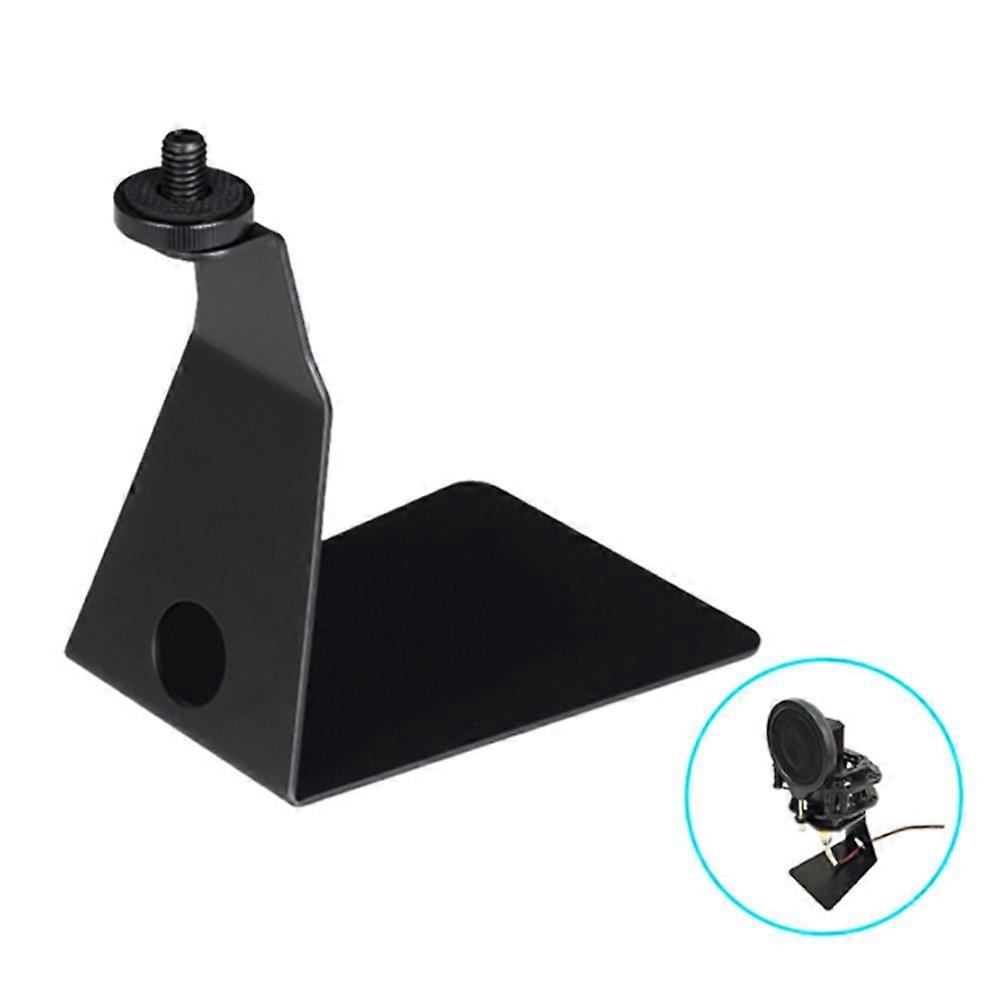 Desk Microphone Triangle Holder Shockproof L Shaped Microphone Stand Mount Non Mic Bracket Rack for