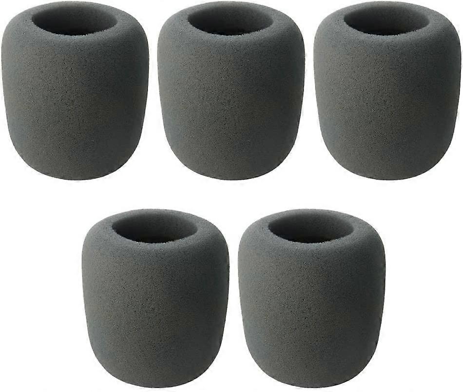 Lot de 20 housses de protection en mousse pour microphone à main