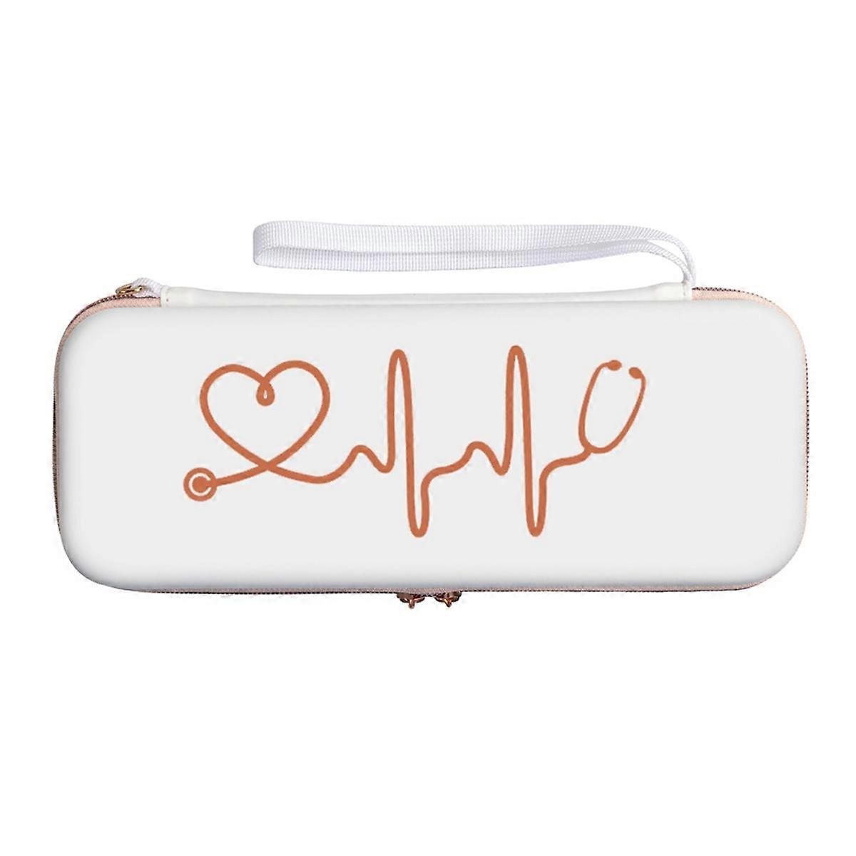 Multifunctional Stethoscope Storage Bag Portable Empty Non-Woven First Kit Household Hard Shell Med