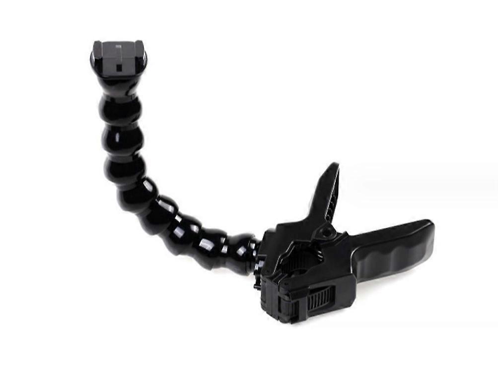 Clamp Mount Flex Gooseneck Mount Compatible with GoPro Hero 11, 10, 9, 8,Fusion, Hero (2018), 6, 5, 4, Session, 3+, 3, DJI Osmo, Xiaomi Yi Cameras