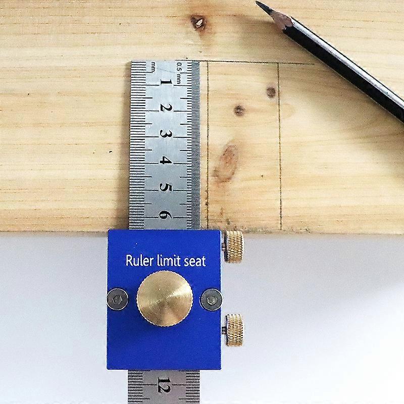 30cm Scribing Ruler Adjustable 90 Degrees