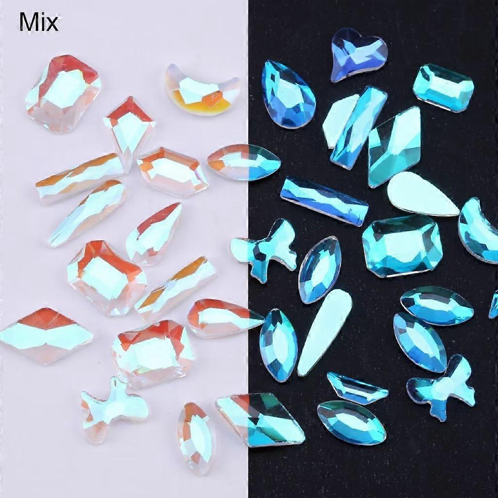 AB Diamonds for Nails Rhinestones, Multi Shape