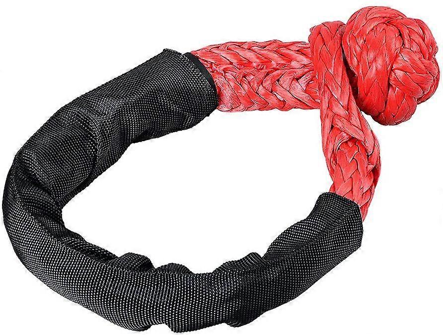 Portable Synthetic Recovery With Protective Sleeve Off Road Towing (1pc)