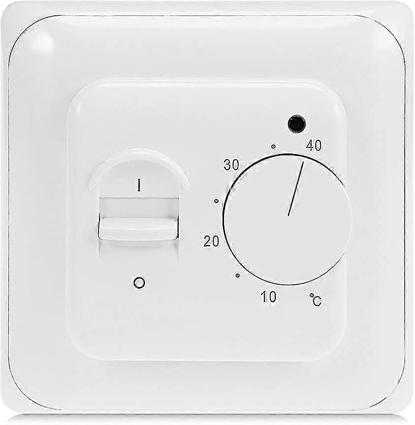 Manual Electric Floor Heating Thermostat With Ac 220v 16a Probe, Mechanical Floor Heating Thermostat Controller