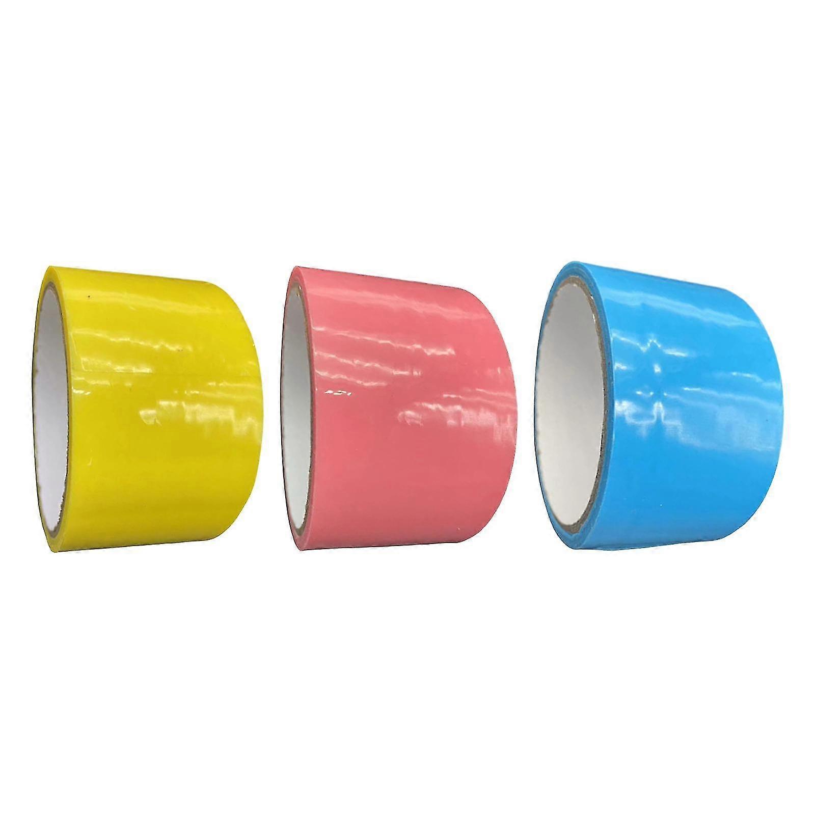 3 Colors Sticky Ball Tapes Diy Colored Balls Tape For Relaxing Sensory Toy