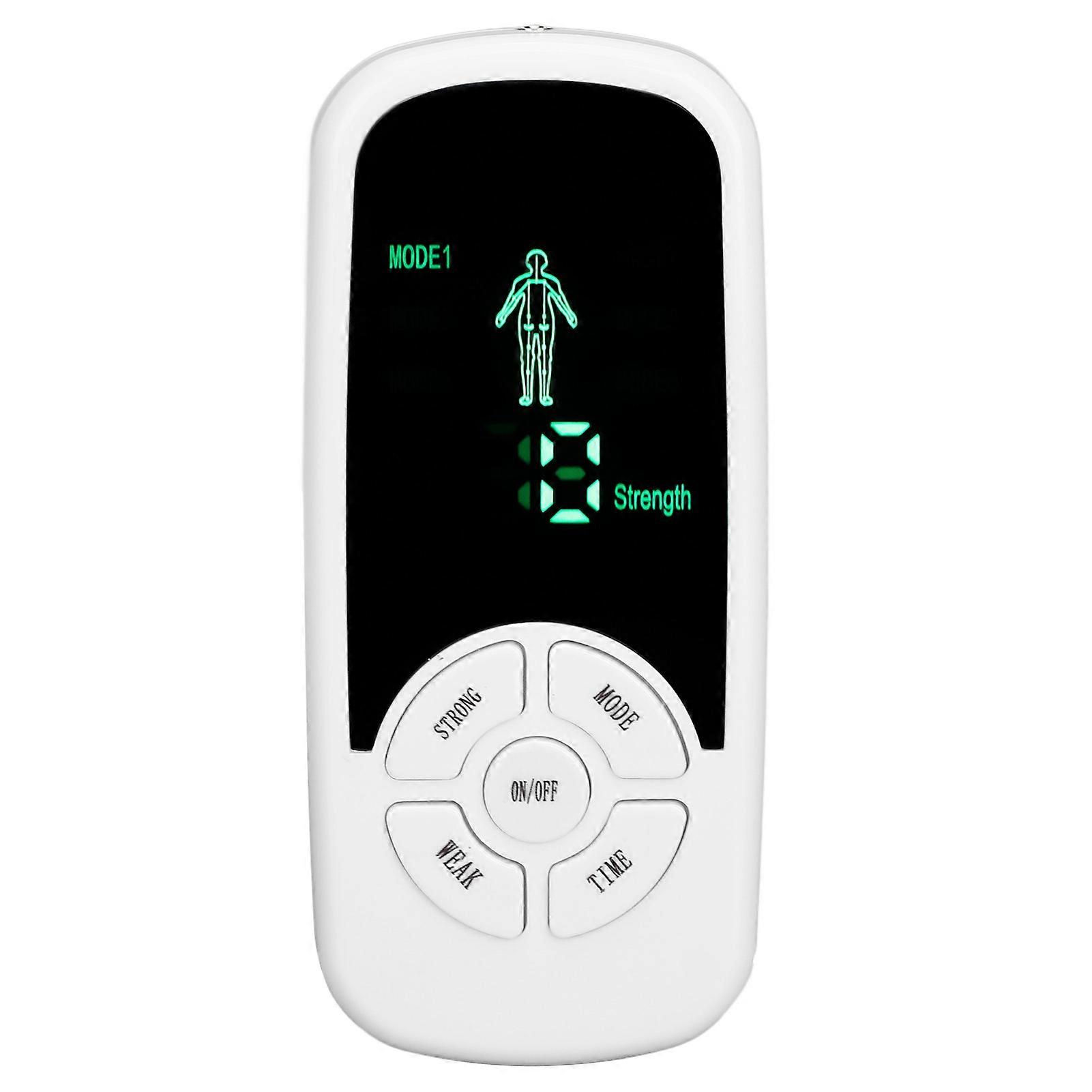 TENS Unit Muscle Stimulator Multi Functional Massaging Self Adhesive Electrodes 6 Stimulation Modes Digital Neck Muscle Stimulator