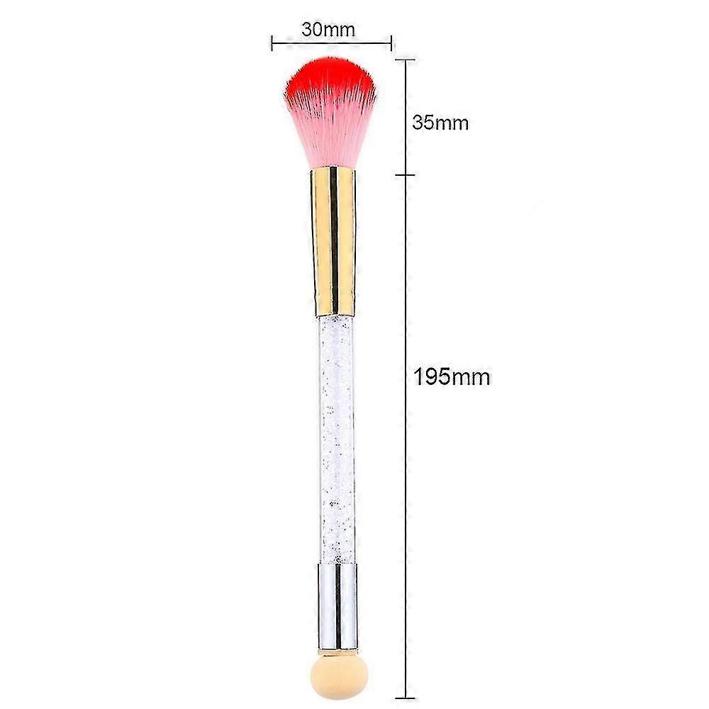 1pc Double Head Acrylic Nail Art Brush Nail Gradient Shading Pen