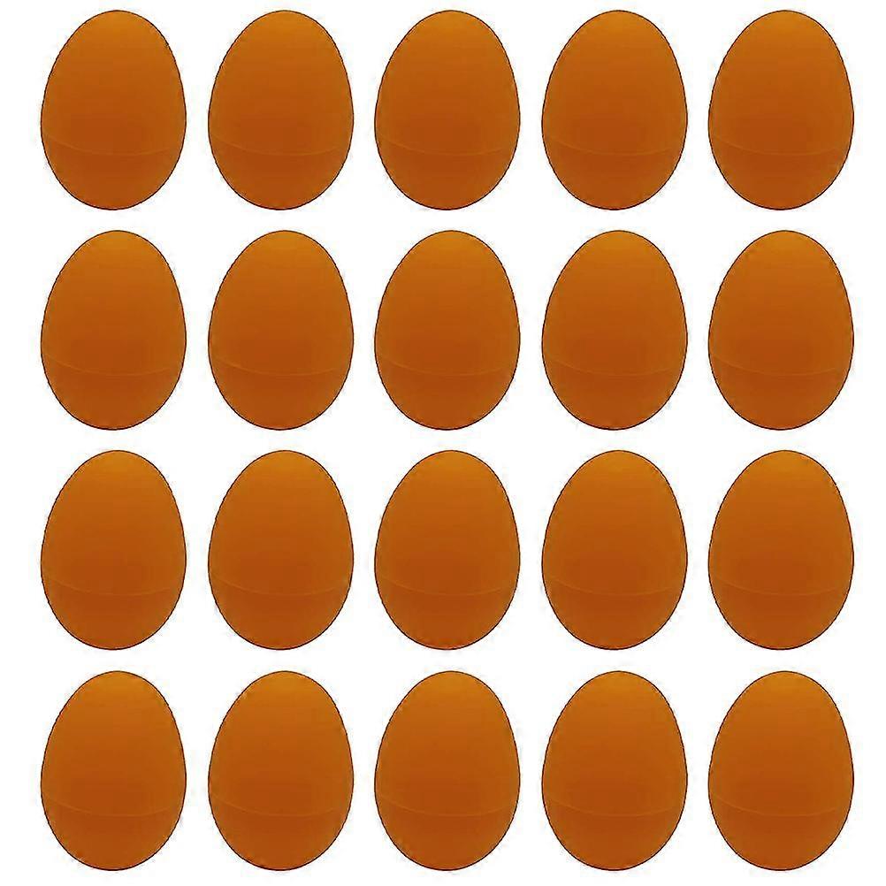 20 Pcs Portable Durable Decorative Plastic Eggs Diy Easter Eggs Easter Eggs For Boys