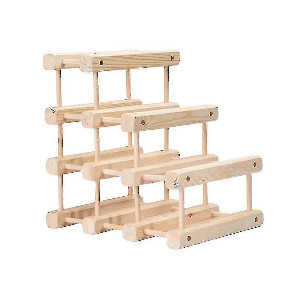 Solid Wood Wine Rack Solid Wood Wine Bottle Holder