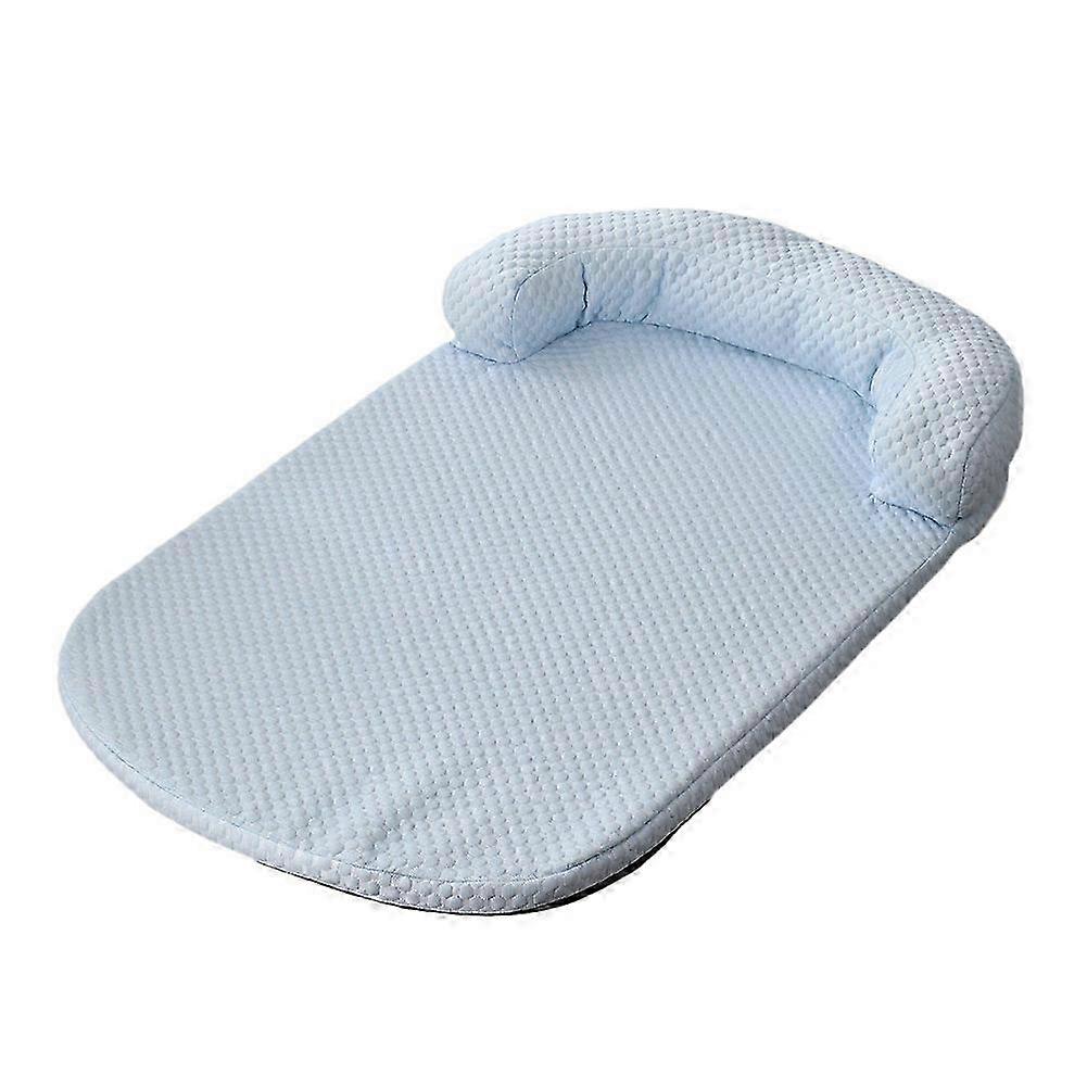 Removeable Dog Cat Ice Cooling Mat Self Cooling Fabric Pet Summer Sleeping Bed Washable Cooling Sof