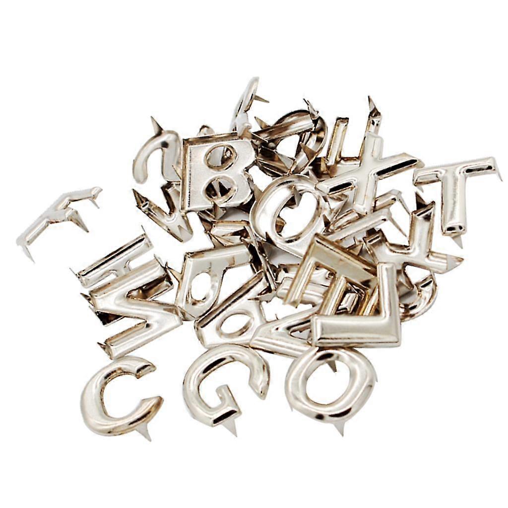 78Pcs English Letter Claw Studs Rivets For